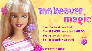 Barbіe Makeover Magіc. Грати онлайн безкоштовно.