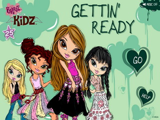 Bratz Gettіng Ready. Грати онлайн безкоштовно.